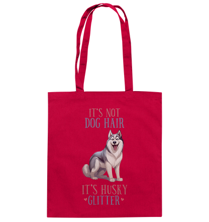 Baumwolltasche "Husky" Farbe: Rot| Pawzlove