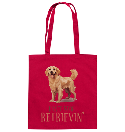 Baumwolltasche "Don't stop Retrievin'" Farbe: Rot| Pawzlove