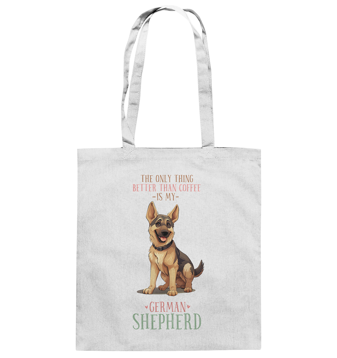 Baumwolltasche "Shepherd" Farbe: Weiß| Pawzlove