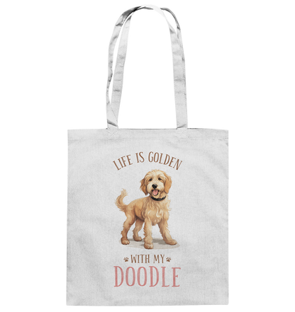 Baumwolltasche "Doodle" Farbe: Weiß| Pawzlove