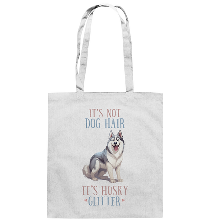 Baumwolltasche "Husky" Farbe: Weiß| Pawzlove