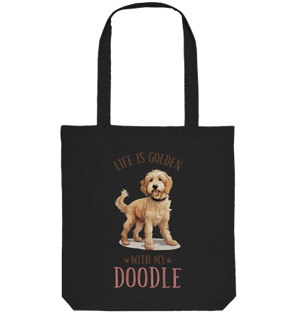 Klassische Tragetasche "Doodle" Farbe: Schwarz| Pawzlove