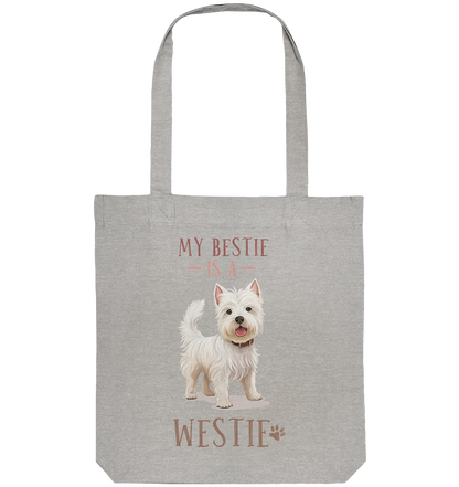 Klassische Tragetasche "Westie" Farbe: Grau| Pawzlove