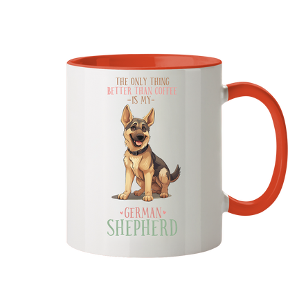 Zweifarbige Tasse "Shepherd" Farbe: Orange| Pawzlove