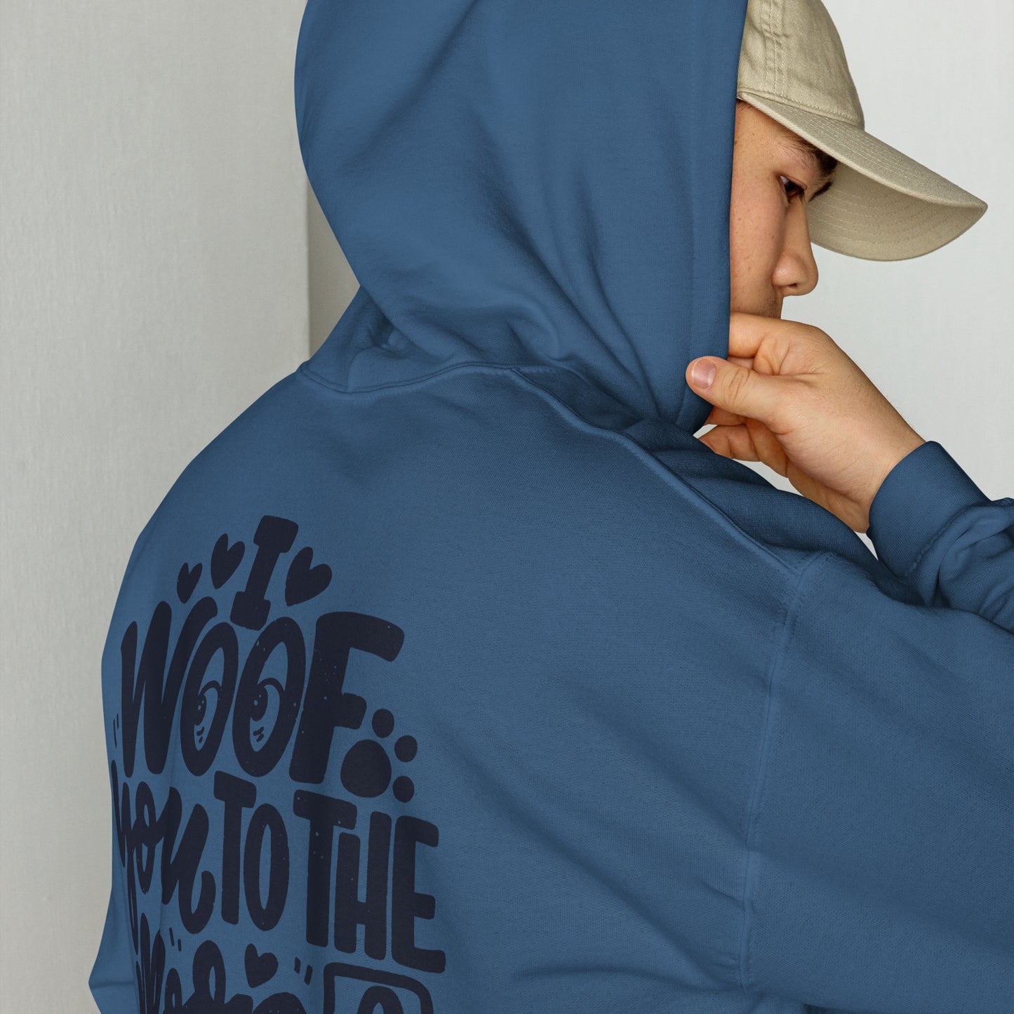 Kapuzenpullover "Woof"