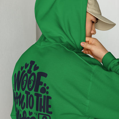 Kapuzenpullover "Woof"