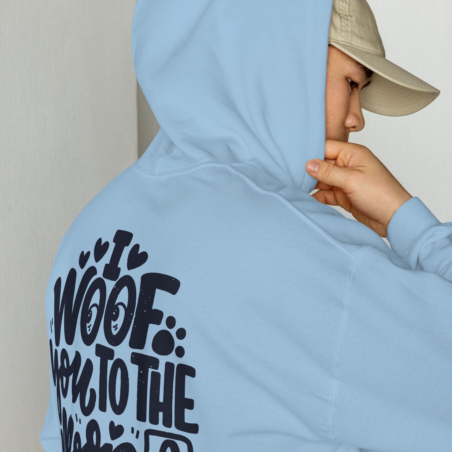 Kapuzenpullover "Woof"