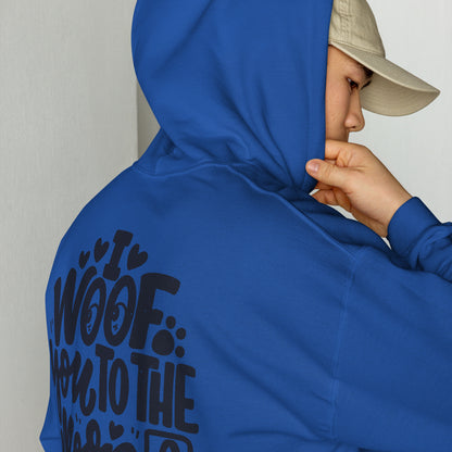 Kapuzenpullover "Woof"